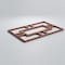 Ekena Millwork Small Hastings Decorative Fretwork Wood Wall Panels, Walnut, 7 1/2"W x 11 3/8"H x 3/8"T WALW12X12X0375HASWA - alternate 6